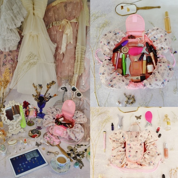 Drawstring lazy cosmetic bag/purse/cinch/organizer - Picture 1 of 6